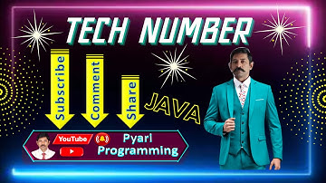 Java Tech Number | Write a program to check whether a given number is Tech Number or not using Java