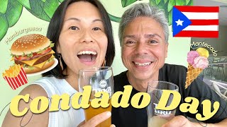 En Condado, San Juan, disfruté de cerveza, hamburguesaPuerto Rico vlog de japonesa y puertorriqueño