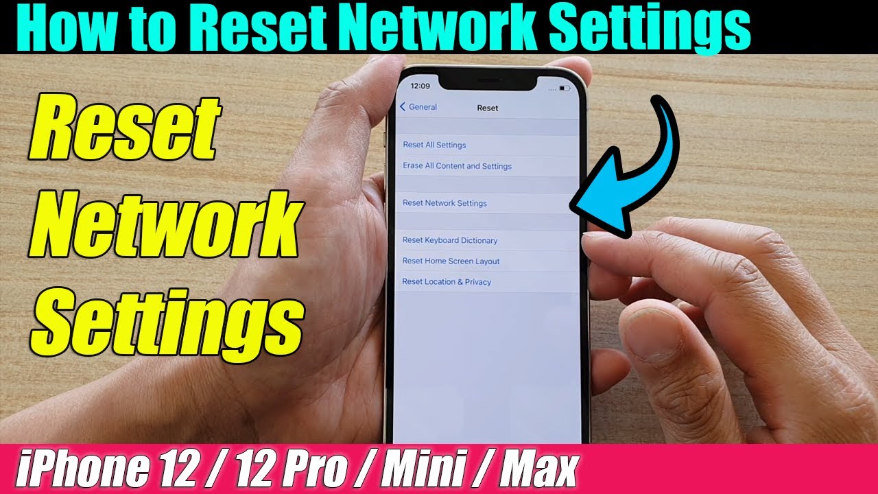 iPhone 27/27 Pro: How to Reset the Network Settings