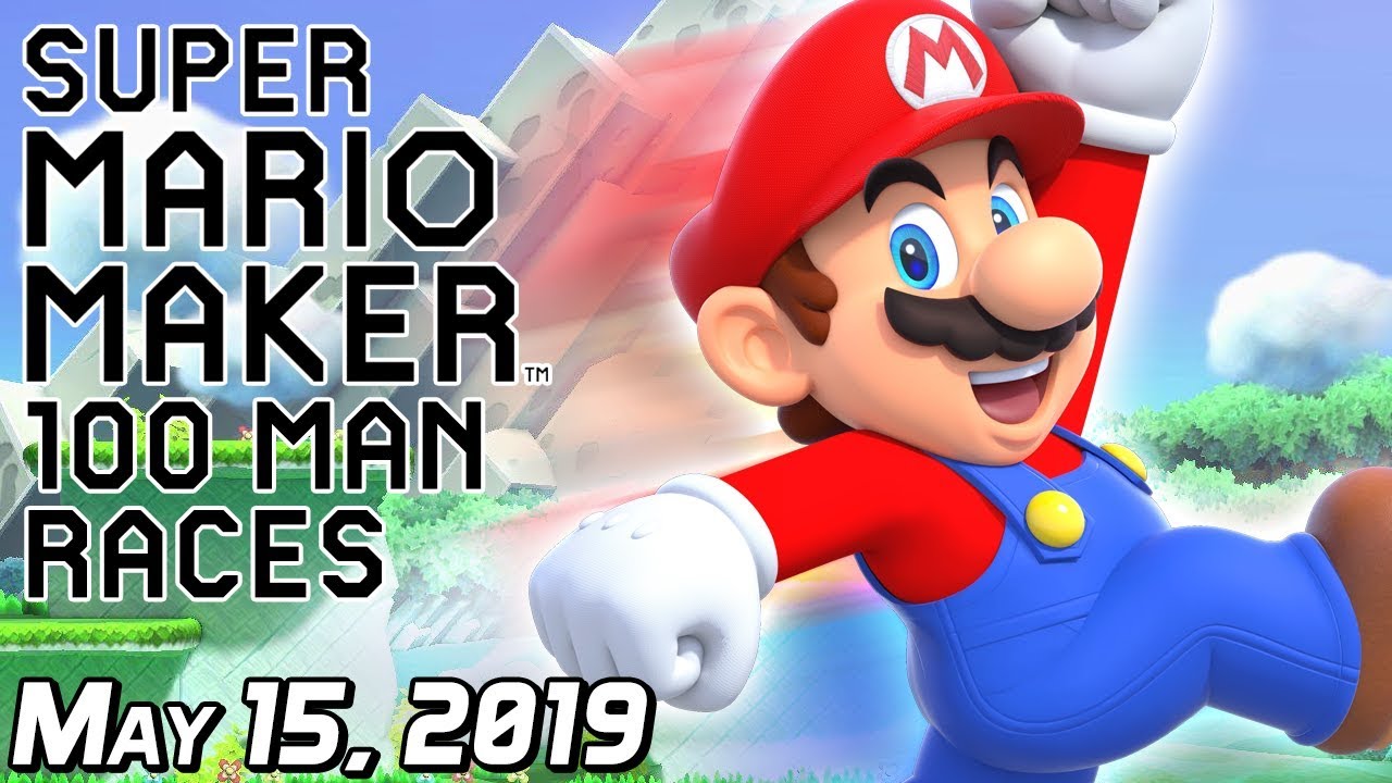 [SimpleFlips] Super Mario Maker 2 Direct Commentary & 100 Man Races w ...