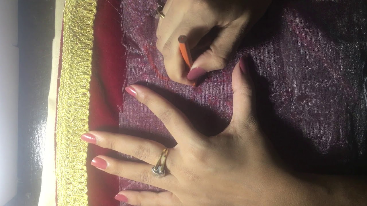 أسهل طريقة لنقل الرشمة على القطيفة أو الموبرة