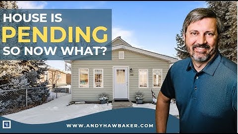 The House I Like is Pending - What Does That Mean?