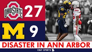 Michigan vs. Ohio State INSTANT Reaction From James Yoder - A 2nd Half BEAT DOWN Information