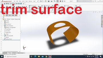 SOLID WORK SURFACE TUTORIAL | TRIM SURFACE