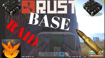 Rust base raid c4 and rockets