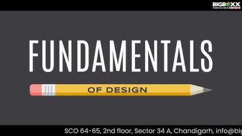 Fundamentals of Graphics Designing By BigBoxx Professional Academy Chandigarh