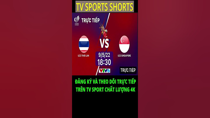 Trực tiếp Thailand vs Singapore,SEAGAME 31 TVsports #shorts
