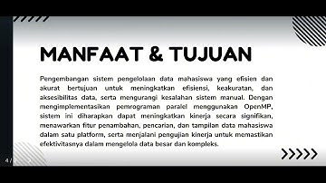 [UMC - Sistem Paralel 2024] - Sistem Pengelolaan Data Mahasiswa Menggunakan C++ dan OpenMP