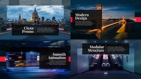 Clean Corporate - Modern Presentation DaVinci Resolve Templates