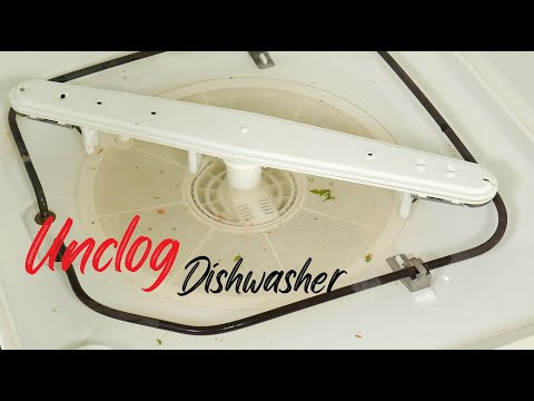 How To Unclog Dishwasher Easy Simple