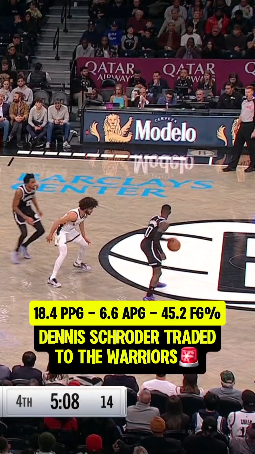 Dennis Schroder will play with Steph?