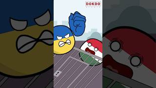 Hey, don’t ignore me, Hungary! 🇭🇺 #countryballs
