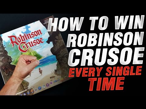 ?️How to win Robinson Crusoe EVERY single time?️ | VLOG 87 #boardgames