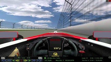 rFactor F3 Pro Oval - Lap at Indianapolis Motor Speedway