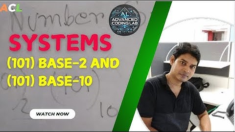 Number Systems Explained | Decimal, Binary, Octal & Hexadecimal for Beginners @AdvancedCodingLab