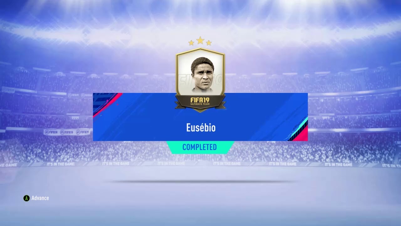 Finally i got prime Eusébio 93!!! From SBC - סוף סוף קיבלנו את אוסביו (אאוזביו) פריים!