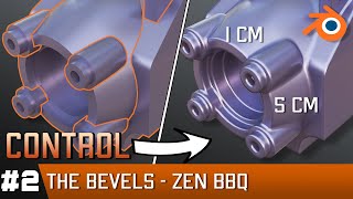 Full ADVANCED Bevels Between Multiple Objects with ZenBBQ Part 2 | Blender Update