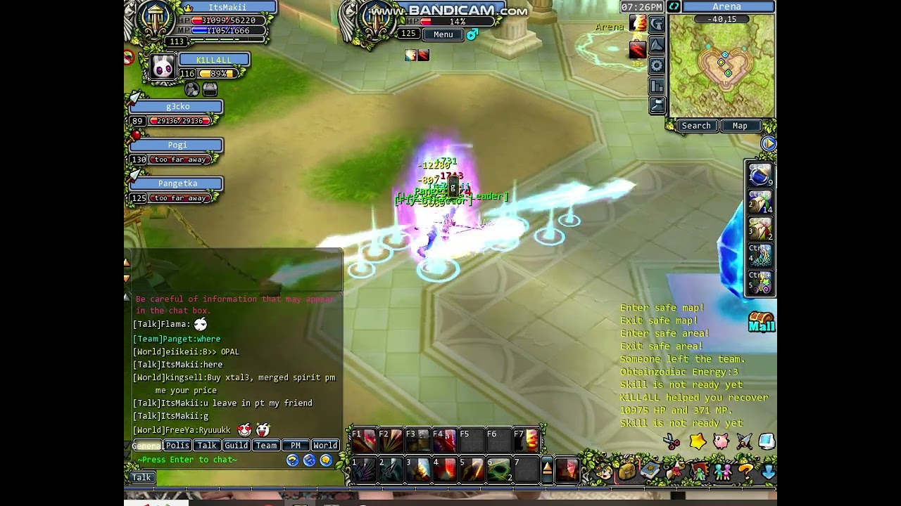 Godswar Online Rank4 vs lvl 125