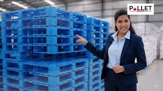 Har industry has a strong base – Pallet Bazar ke durable plastic pallets ke saath. #pallets 