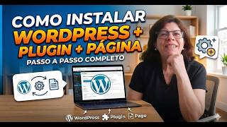 Parte 1 - CRIAR SITE, WORDPRESS, PLUGIN E PÁGINA