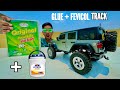 Rc jeep wrangler 4x4 car vs rat trap glue track  chatpat toy tv