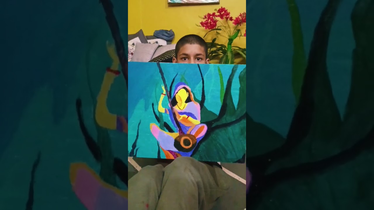 meera bai painting made by 