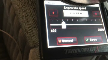 Adjusting idle via Terminator X handheld - Fox Body Mustang