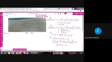 AM 4037- Ch 5, Ex 5.2, Q1,2,3- Application of Remainder Theorem