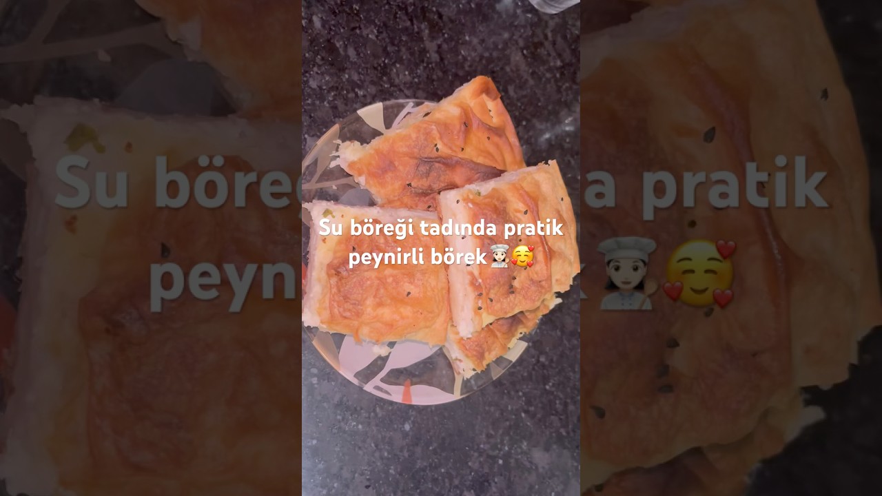 Su böreği tadında pratik peynirli börek👩🏻🍳 Su böreği tadında pratik peynirli börek👩🏻🍳
