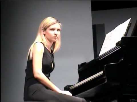 Rehearsal with STOCKHAUSEN (in HD) - Vanessa Benelli Mosell, piano