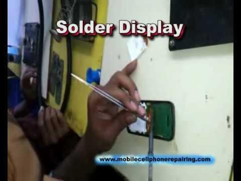 How To Solder / Replace Display / Screen Of Mobile Phone | Mobile Phone Repairing