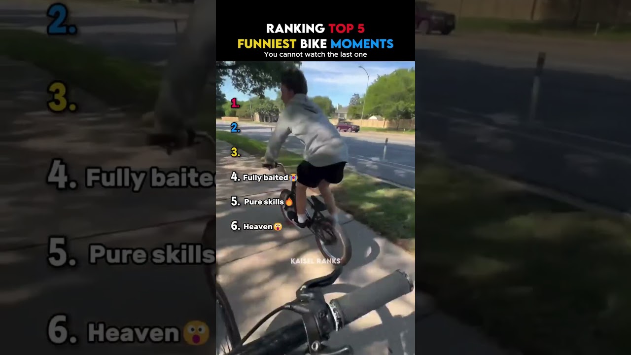 Ranking Top 5 Funniest Bike Moments