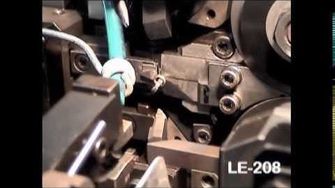 CNC Tension Spring Machine LE-208 - Extension Spring with Long Hook - YHM