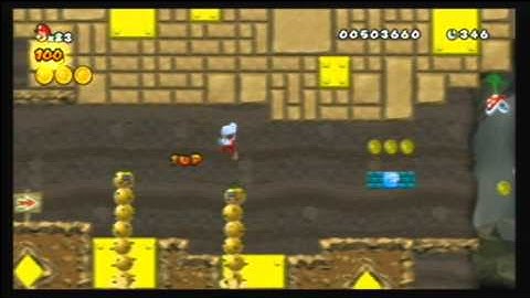 NSMBW - Desert Ruins