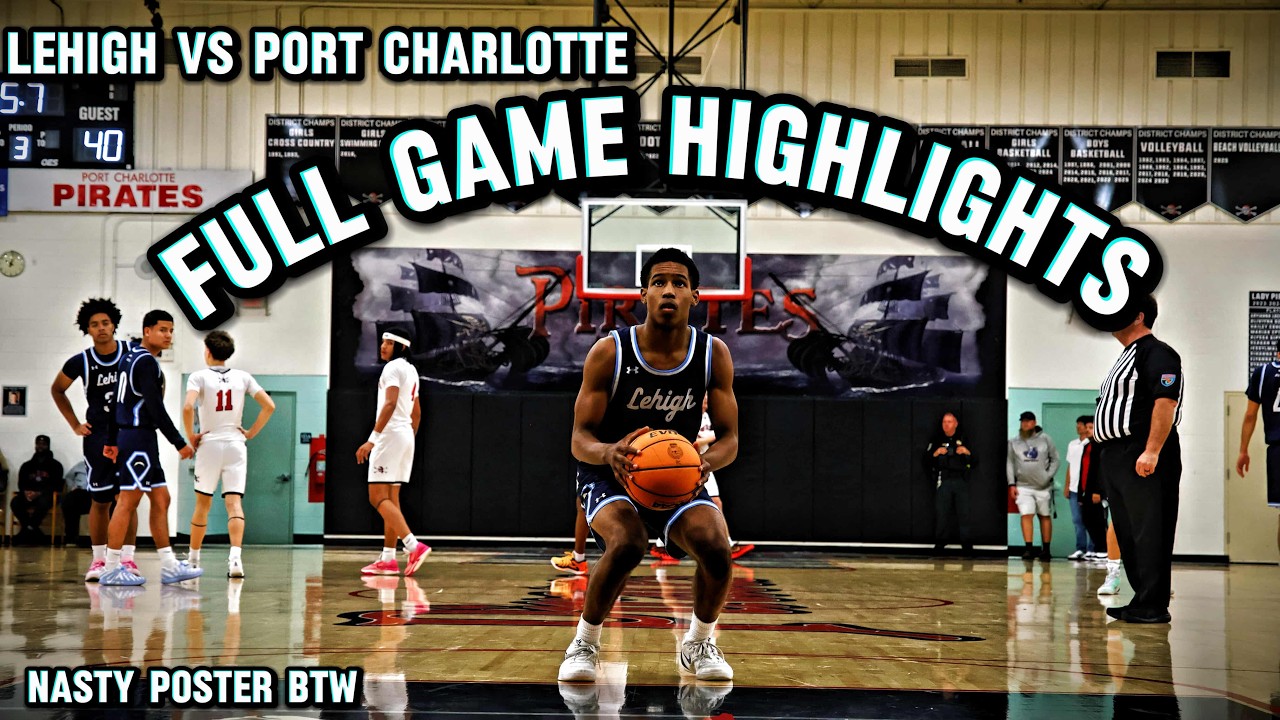 Nasty Poster by Tim Thurman - Lehigh Vs Port Charlotte (Full Game Highlights)