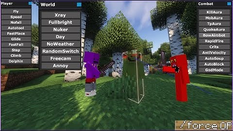 Minecraft Manhunt, but im using wurst client/ HACKS!!!