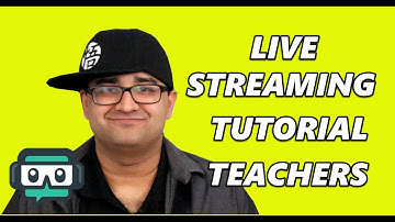 StreamLabs OBS Tutorial For Teachers - How to Live Stream Your Lessons and Teach Your Class Online!