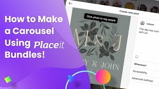 How to Make a Carousel on Instagram Using Placeit’s Bundles