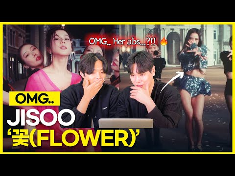 JISOO – ‘꽃(FLOWER)’ M/V [KOREAN  REACTION] !! 🔥💗