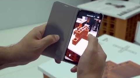 Uso da realidade aumentada no estande da Pauluzzi Construsul -18