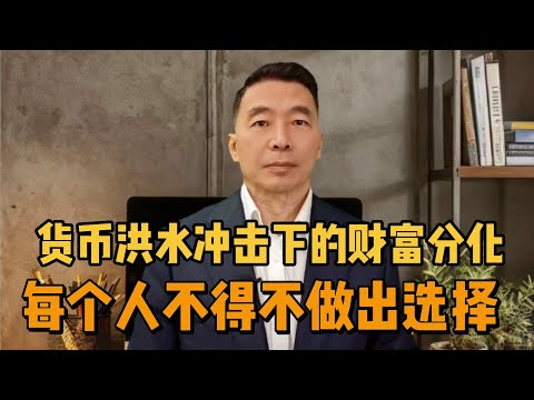 货币洪水下的财富分化，每个人不得不做出选择