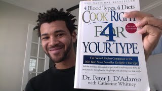 Eat and cook right for your blood type ...