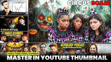 How to make a Youtube Thumbnail Like a pro I Basics to Advanced