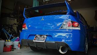 Evo 8 GSC S2 cams with HKS-Ti cold start #jdm #lancerevolution #4g63 #cars #mitsubishi 