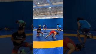 Wrestlers giving it their all on the mat in the morning #training session | #wrestling #sports #fyp