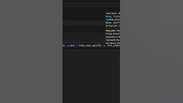 Learn Train-Test Split in Under 1 Minute! #datascience #machinelearning #pythontutorial