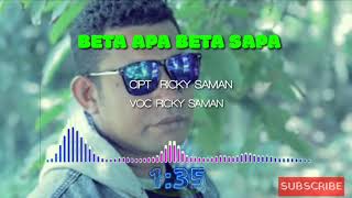 LAGU AMBON TERBARU 2019 - RICKY SAMAN - BETA APA BETA SAPA