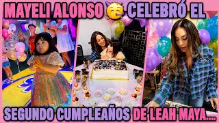 MAYELI ALONSO 🥳 CELEBRATED LEAH MAYA'S SECOND BIRTHDAY. NETWORK NEWS.