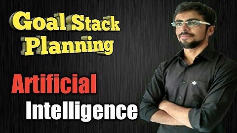 Goal Stack planning in Artificial Intelligence in hindi | Block world example solved | #24