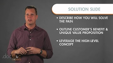 Solution Slide - Creating The Killer Business Plan